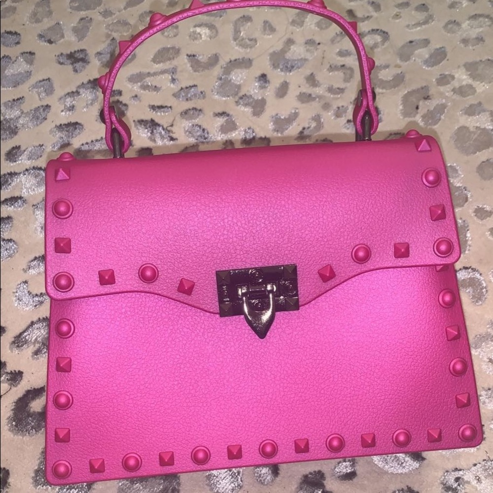 Pretty in pink purse